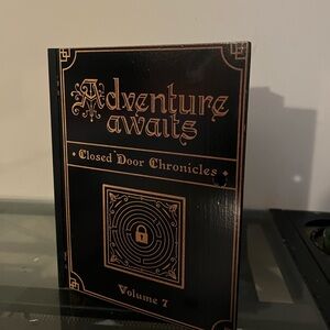 Adventure awaits hollow book e
